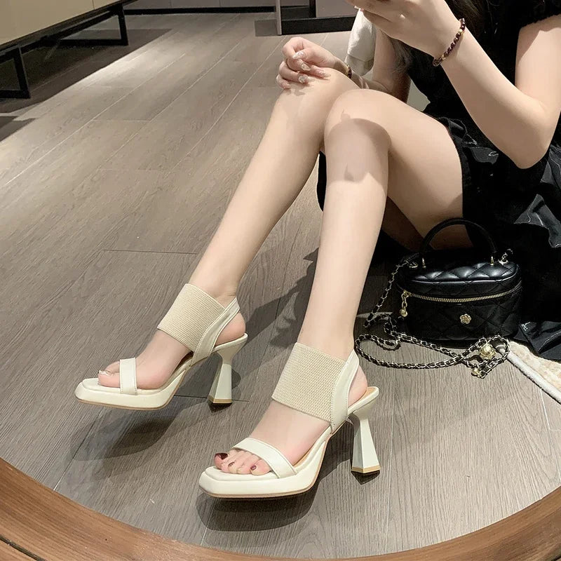 Summer Women‘s High Heel Sandals Comfortable Bohemian Style Handmade Shoes Fashion Ladies Casual Platform Pumps Women Shoes