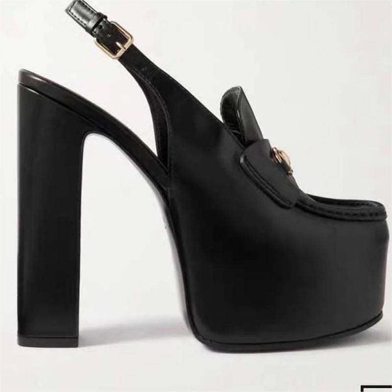 European and American thick platform high heels Sandals for Women 2025 New Style shoes women Zapatos mujer