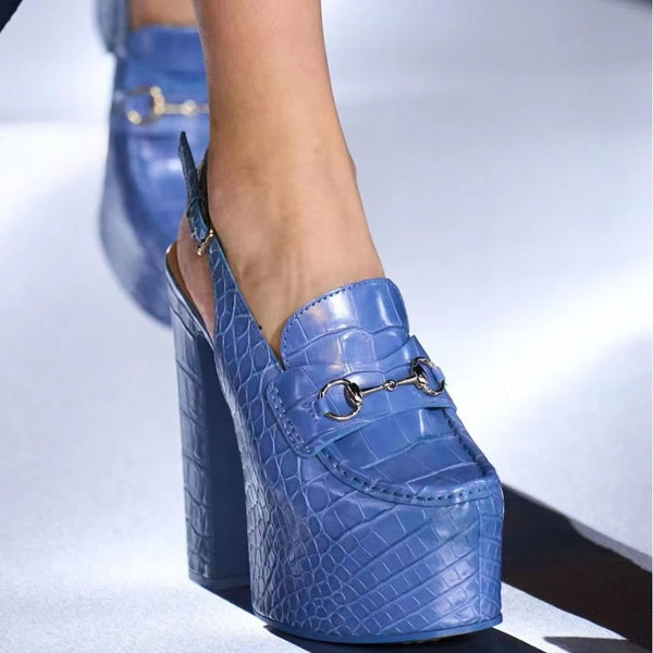 European and American thick platform high heels Sandals for Women 2025 New Style shoes women Zapatos mujer
