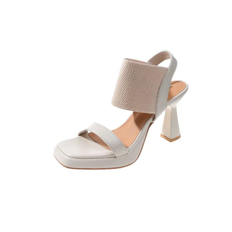 Summer Women‘s High Heel Sandals Comfortable Bohemian Style Handmade Shoes Fashion Ladies Casual Platform Pumps Women Shoes