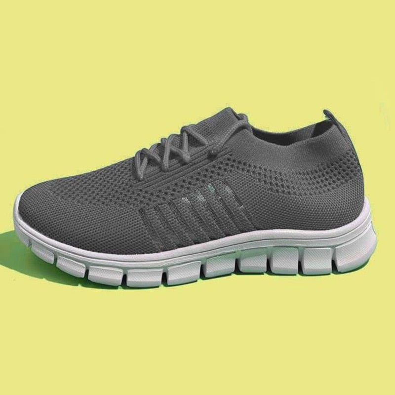 Round Toe Mesh Casual Sneaker - Flip Flop Labs
