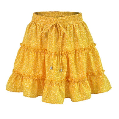 Sweet Frills Boho Mini Skirt - Flip Flop Labs