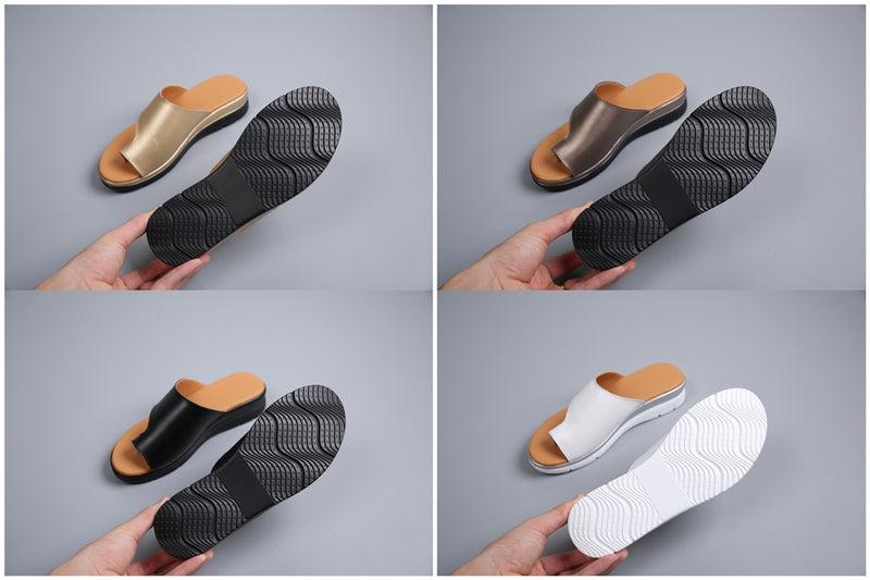 Leather Bunion Slippers | Flip Flop Labs