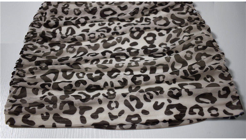 Leopard Bodycon Mini Dress - Flip Flop Labs