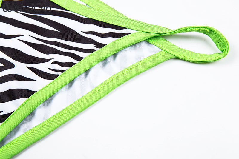 Zebra Bikini Set - Flip Flop Labs