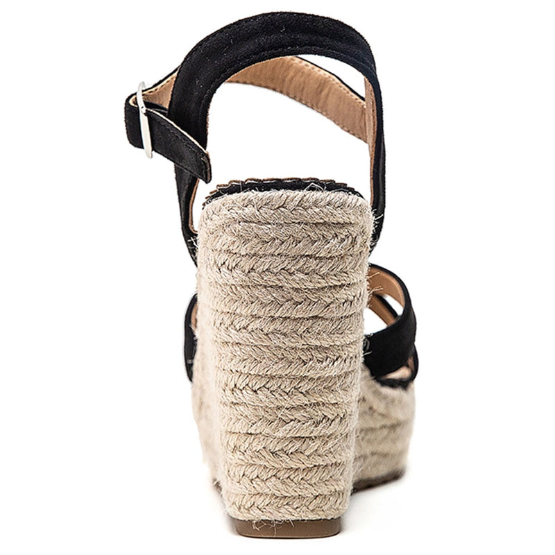 Cross-strap Wedge Sandals - Flip Flop Labs