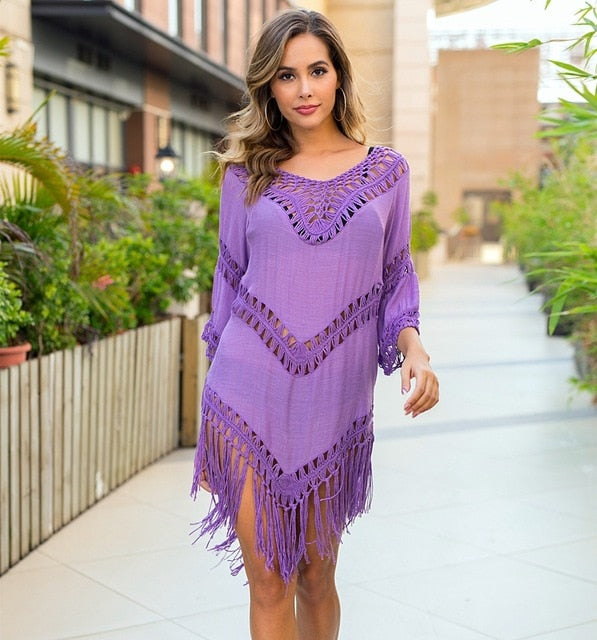Crochet Tunic Cover-Up - Flip Flop Labs