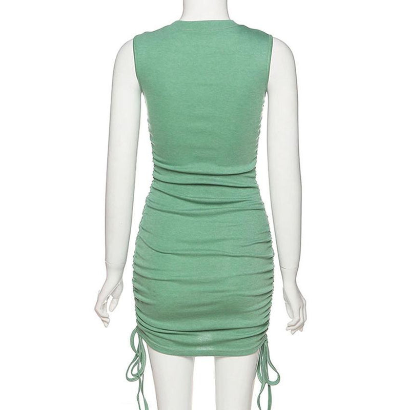 Sleeveless Knitted Bodycon Dress - Flip Flop Labs