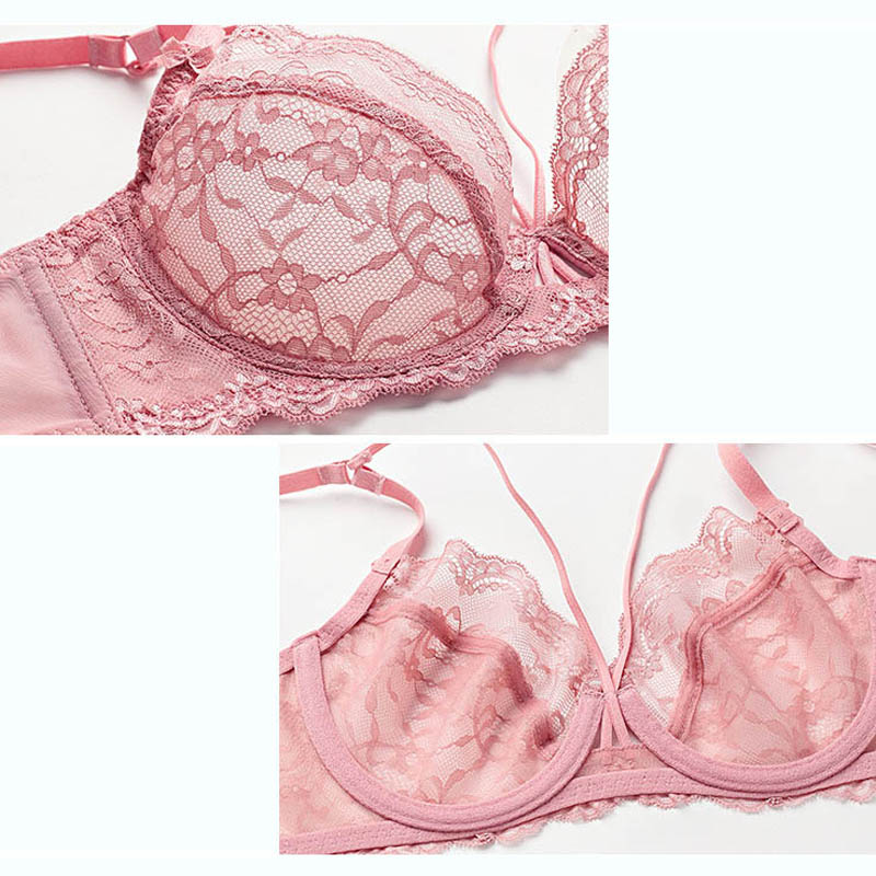 Lace Push Up Bra and Panty Set - Flip Flop Labs
