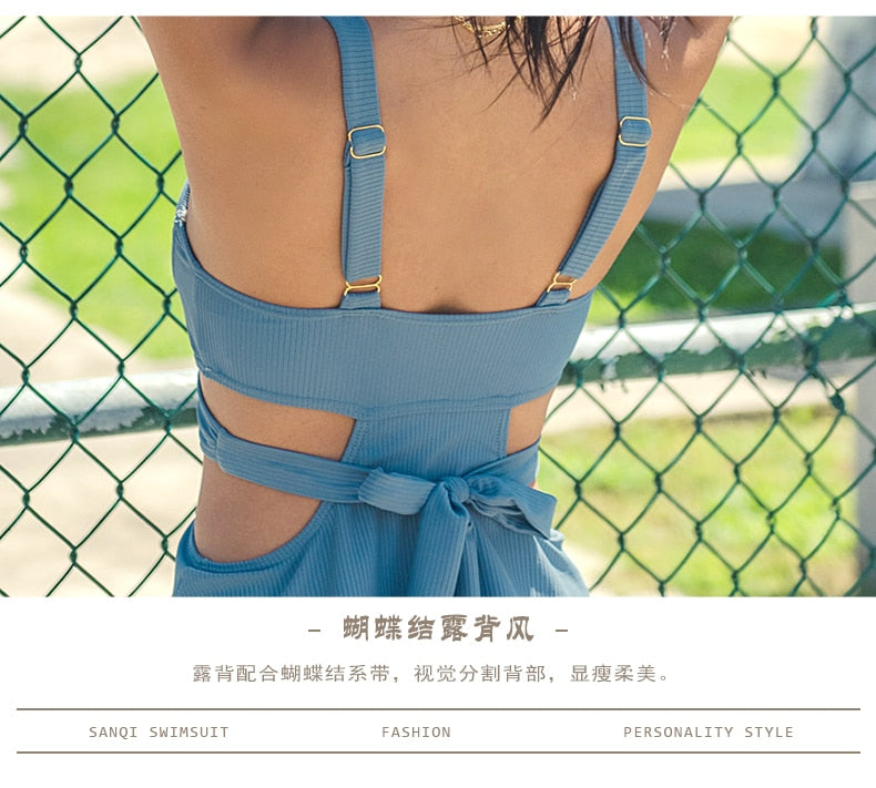 X Bandage Dress Swimsuit - Flip Flop Labs