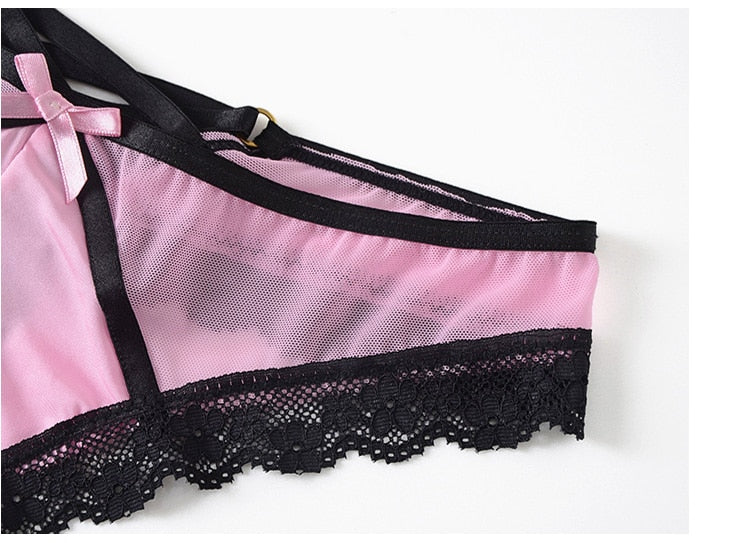 Lace Edge Thong Panties - Flip Flop Labs