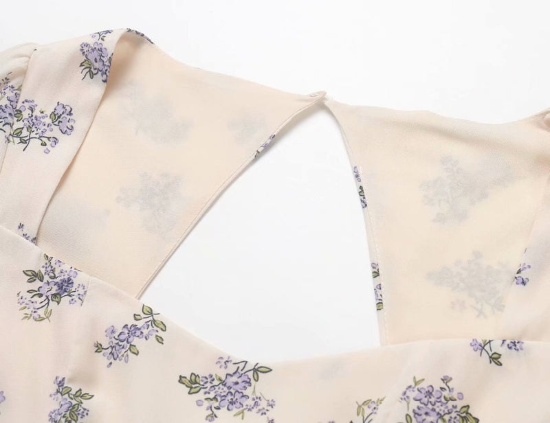 Elegant French vintage dress - Flip Flop Labs