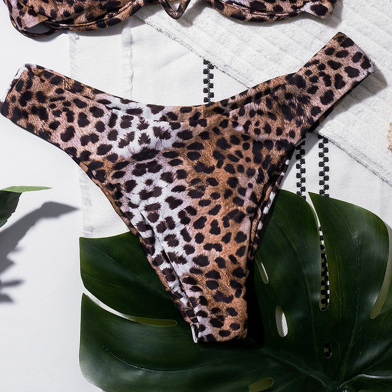 Leopard Print Swimsuit - Flip Flop Labs