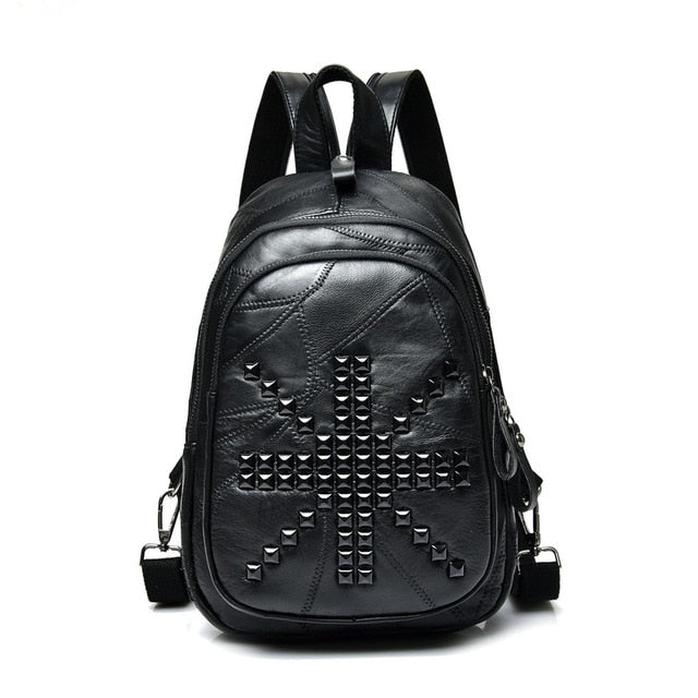 Rivet Leather Backpack | Flip Flop Labs